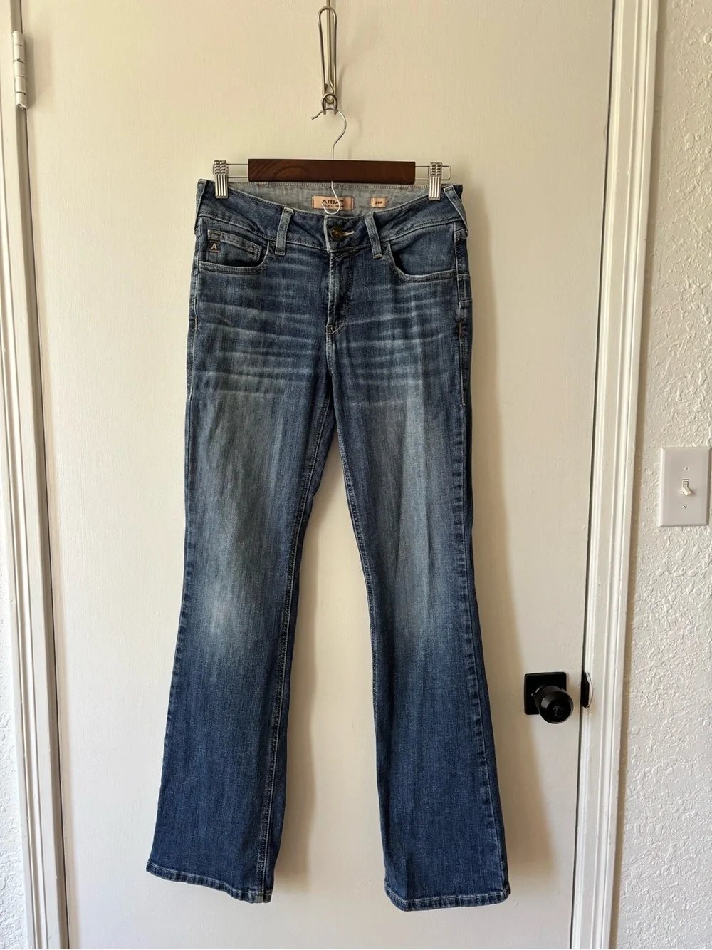 Ariat Women's Mid-Blue Flare Jeans